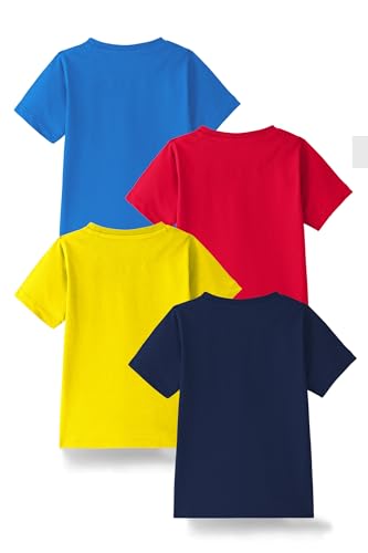 Image of Kuchipoo Disney Boys Half Sleeves Regular Fit Cotton T-Shirt