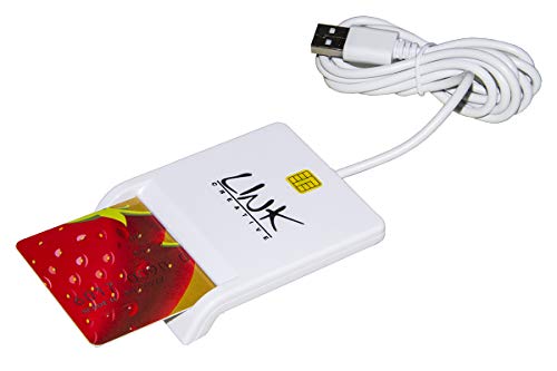 LINK LKCARD02 LETTORE SMART CARD USB 2.0, Bianco