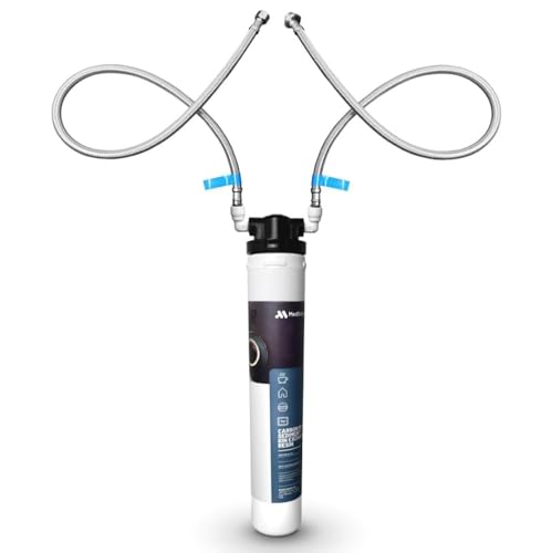 Medschenker MMS-20-C High-Efficiency Water Filter, 13,000 Gal Capacity, Dual Temp, TDS Reduction (Ion-exchange resins included) Under Sink Model, Lasts 6 months