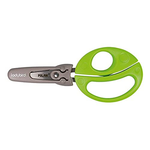 Milan Ladybird School Scissors with Protector