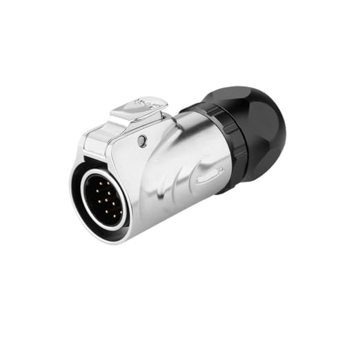 Conector LP-20 metálico de 12 pines macho para señal industrial 2