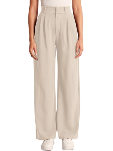 Buy NIMIN High Waisted Work Pants for Women Casual Straight Leg