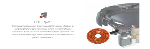 Image of Pioneer Car Speaker Ts-G1620S-2, 16 Cm Speakers with Coaxial 2 Way Max Wattage 300W Nominal Wattage 40W - Black