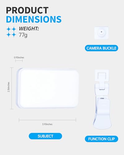 LED Phone Light (white, fair and square)