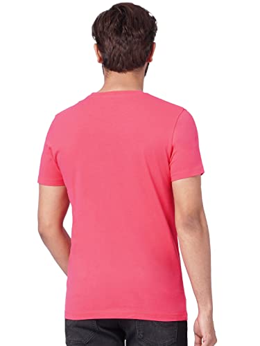 Image of JACK & JONES Men's Cotton Printed Slim Fit T-Shirt