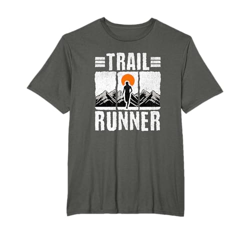 Trail Running Men Runner Mountain Sport T-Shirt