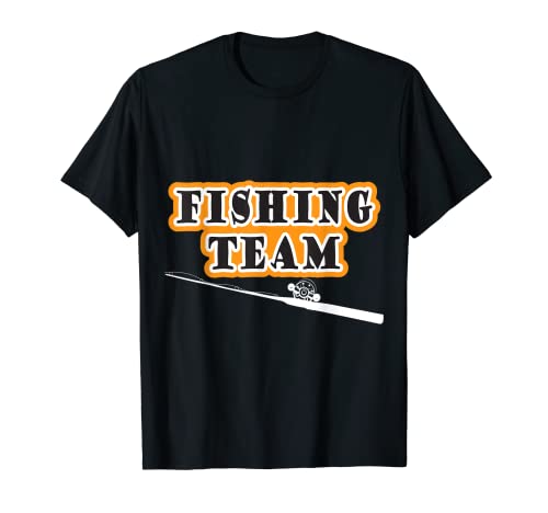 Angel Team Pesca Carpa luccio Uomo Fishing Pesca Carp Maglietta