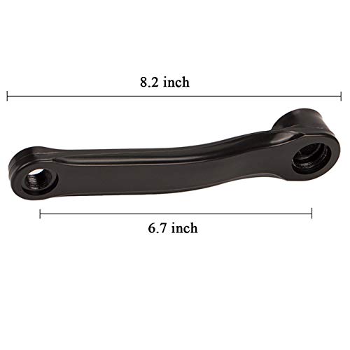 image for CHIEFTECH Bicycle Crank Arm, Bike Crank Left Arm, Aluminum Alloy Crank