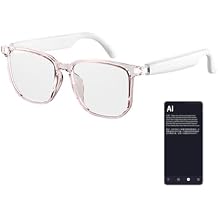 Smart Glasses with AI,Translator Smart Glasses for Men&Woman,Supports 110+ Languages for Traveling,Doing Business and Making Friends Pink
