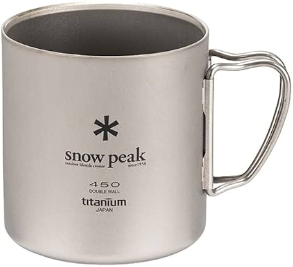 peak チタン ダブルウォールマグ クッカーセット Amazon | Snow Peak(スノーピーク) (snow peak) チタンダブルマグ450
