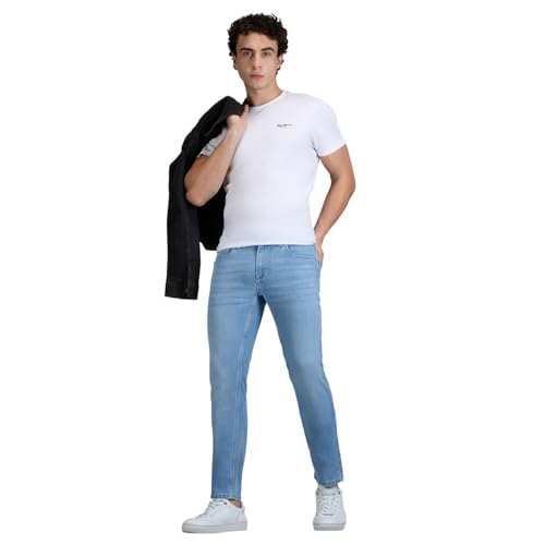Image of Pepe Jeans Men's Jeans | Slim Fit | Mid Rise | Stretchable