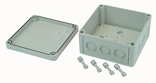 Boîtier polystyrène métrique K/O 130x130x75 mm pour rack 48,3 cm