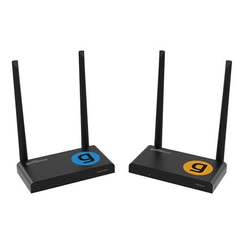 gofanco 1x4 1080p HDMI Wireless KVM Extender with IR & USB (WLHDKV-150)