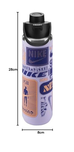 Gourde réutilisable Nike SS Recharge Chug avec bouchon sport
