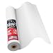 White Kraft Arts and Crafts Paper Roll - 18 inches by 175 Feet (2100 Inch) - Ideal for Paints, Wall Art, Easel Paper, Fadeless Bulletin Board Paper, Gift Wrapping Paper and Kids Crafts - Made in USA