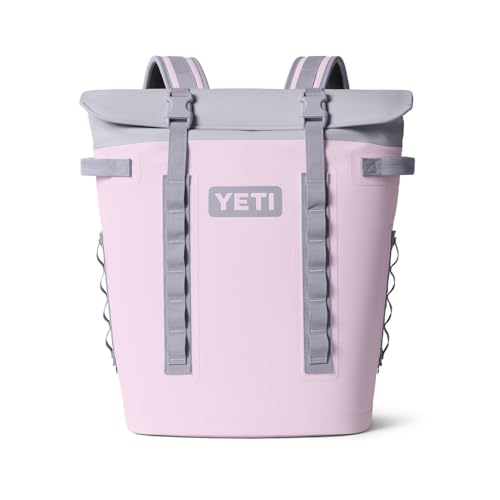 YETI Hopper M20 Backpack Soft Sided Cooler with MagShield Access, Cherry Blossom