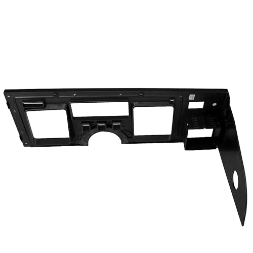1986–1989 Corvette C4 Speedometer & Tachometer Dash Bezel – Black Plastic Repro GM Reference 14078656