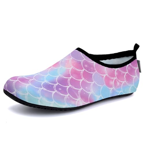 Image of WateLves Womens and Mens Kids Water Shoes Barefoot Quick-Dry Aqua Socks for Beach Swim Surf Yoga Exercise