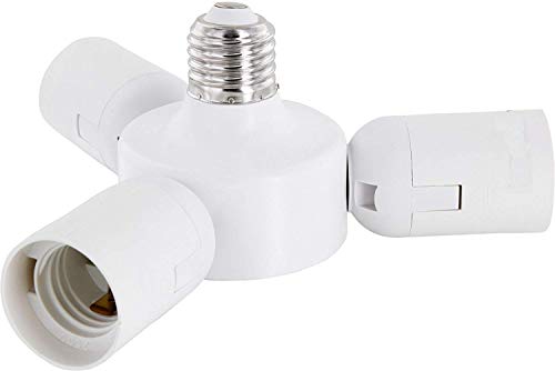 Preisvergleich Produktbild 3-fach-Verteiler - E27 auf 3x E27 - horizontal