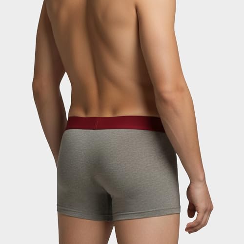 Image of Levi's Cotton Elite Trunk | Premium Men's Trunk Underwear | 4-Way Stretch | Outer Elastic Waistband | H-Pocket | Style 072 | Pack of 1