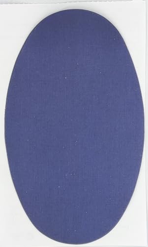 4 rodilleras termoadhesivas de planchar. Coderas para ropa y reparación de pantalones, camisas jerseys, etc. 16 x 10 cm. Elige color (Azul marino (22))
