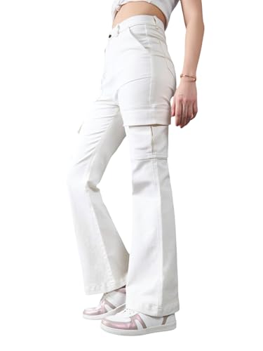 Image of Dolce Crudo High Rise Wide Leg Jeans for Women