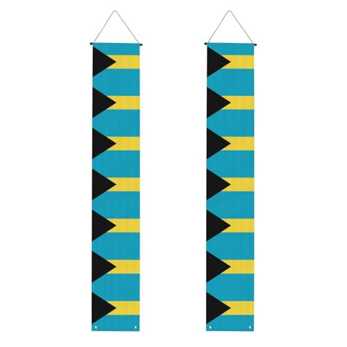 Party-Dekoration, Banner, Flagge der Bahamas, bedruckte dekorative Veranda-Banner, geeignet für Urlaubspartys & Hochzeiten