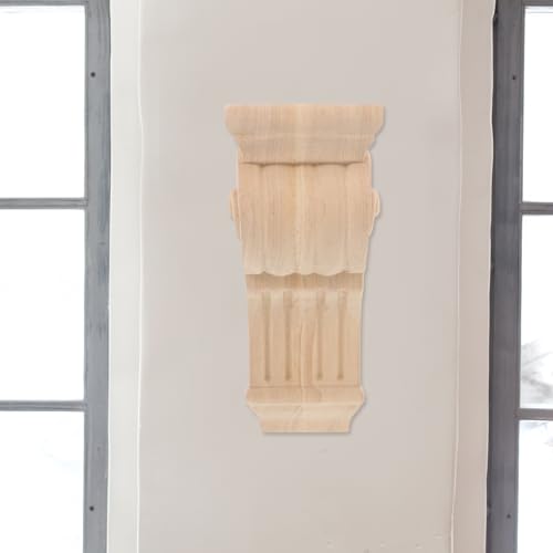 Ménsulas de madera decorativas COLLBATH para muebles de salón y estanterías 7