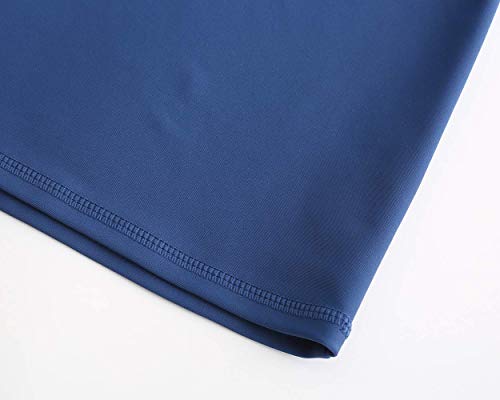 Big Kids Swim Shirt Boys Long Sleeve Rash Guard Shirts Upf 50+/Sun Protetion Swimsuits Navy Size 8 #TOP6