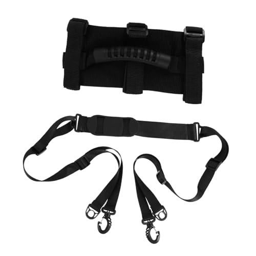 OUNONA 2個 可能なキックスクーター肩ベルト 快適ショルダーストラップとハンドル付き 耐久性 素材 電動 手動スクーター用持ち運び補助具