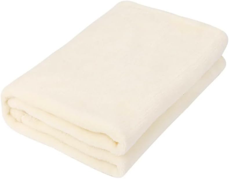 Microfiber Towel 70x140 cm Bath Towel Microfiber Soft, Durable and Light Weight (Off White)