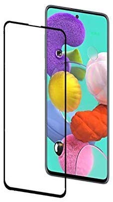 Image of ZARALA Tempered Glass Screen Protector Compatible for (Black) with Edge to Edge Coverage and Easy Installation kit (IQ00 Z5)