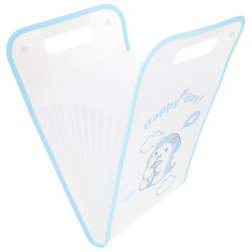 PRETYZOOM Bolsa de Acordeón para Documentos 13 Compartimentos, Gran Capacidad A4, Diseño de Dibujos Animados (tiburón Ñiño), Carpeta Organizadora Expandible para Oficina, Escuela y Viaje