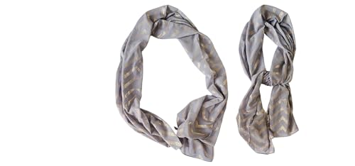 Women Featherlight Scarf Wrap, Glitter Gold, Lightweight and Breathable4