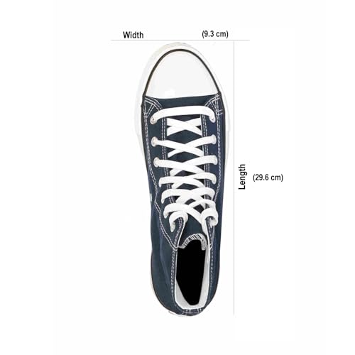 Image of MOZAFIA Men's High-Top Canvas Sneakers - Stylish, Comfortable Lace-Up Casual Shoes, Durable Fashion Streetwear Kicks.