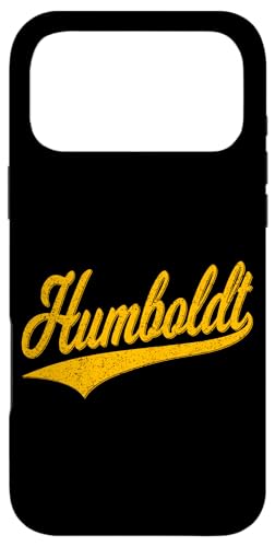 HUMBOLDT County CA VARSITY SCRIPT CLASSIC SPORTS �W���[�W �X�}�z�P�[�X iPhone 17 Pro Max �p
