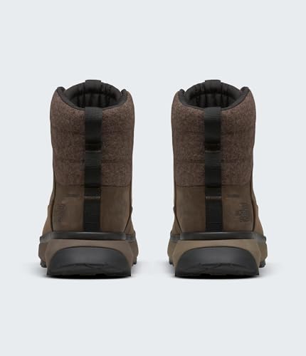 THE NORTH FACE Men's Bergen Leather Waterproof Hiking Boot | Insulated Snow Boot With 4.5mm Lugs4