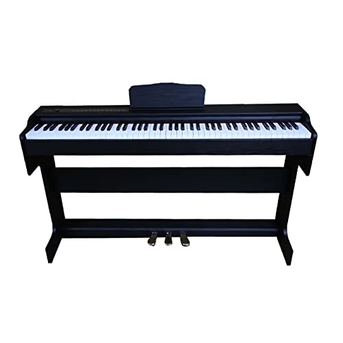 Piano électrique à 88 touches for piano numérique pondéré avec 3 pédales, unité de support de meuble, clavier multifonctionnel de taille standard for examen professionnel débutant (Color : Black) - Les Beatles, Paul McCartney, John Lennon, RIngo Starr, George Harrison Piano électrique à 88 touches for piano numérique pondéré avec 3 pédales, unité de support de meuble, clavier multifonctionnel de taille standard for examen professionnel débutant (Color : Black)