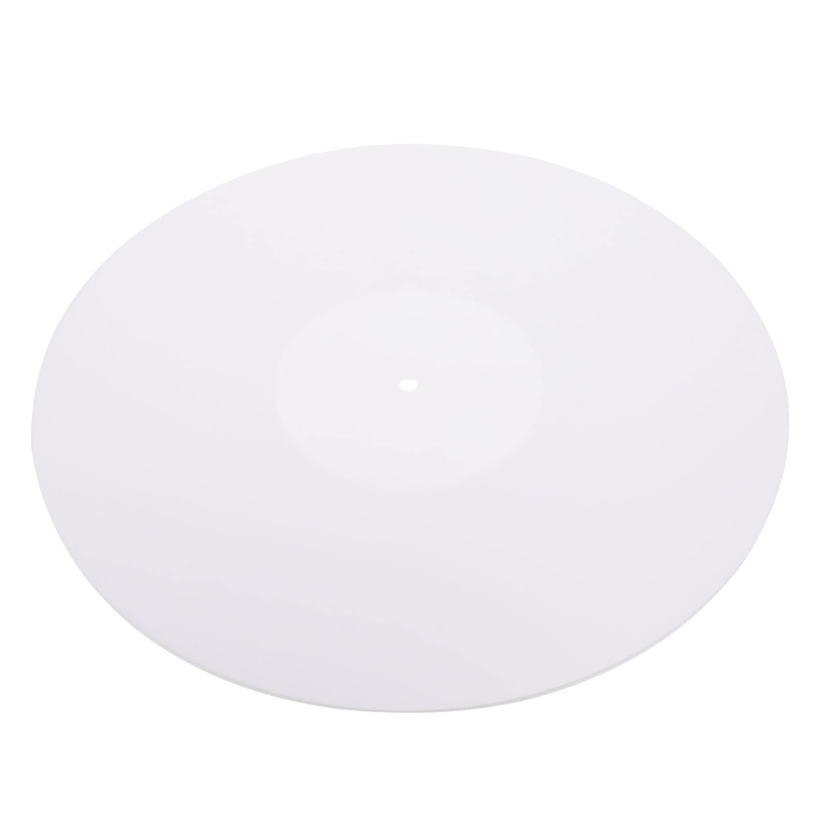 Uonlytech 1pezzi Tappetino Protettivo Vinile Per Dischi Acrilico Da Antistatico e Antivibrazioni Per Giradischi Per La Pulizia e Miglioramento Della Qualità Del Suono