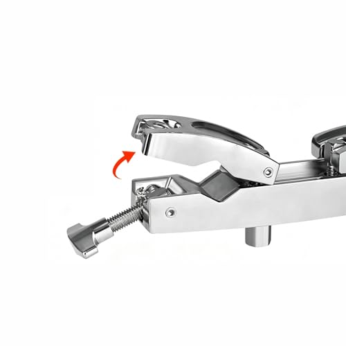 Clamp ajustable para platillos y accesorios de percusión miniatura 4