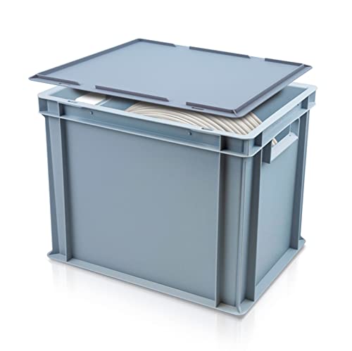 Catering Plate Storage Box | 10 Plate Storage Box with Lid | Approx. Capacity: 20 To 30 Plates | Lid Included (Plate Size: 251-280mm)