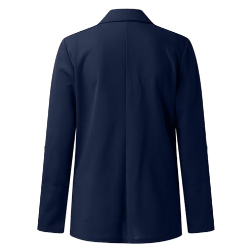 Blazers for Women 2025 Casual Business Suit Jackets Long Sleeve Work Office Lightweight Soft Solid Color Coats3