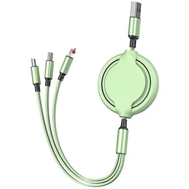 Drumstone Multi Retractable 3.0 Fast Charger Cord, Multiple Charging Cable, 3-in-1 USB Charge Cord Compatible with Phone/Type-C/Micro USB for All Android and iOS - Best Gift for Phone Lovers (B0D5WM8W32) Amazon Price History, Amazon Price Tracker