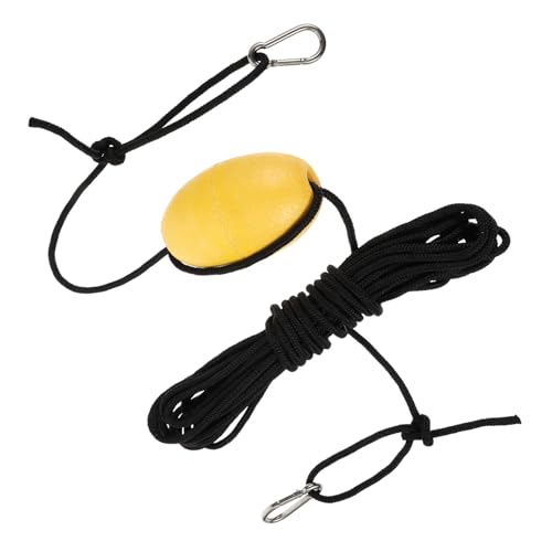 Flotador de bola para kayak de alta visibilidad con cuerda de nylon para pesca marina