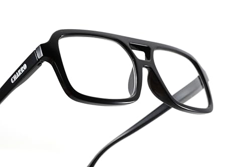 CHARRO Lunettes de lecture Wisconsin Noir +1,50, Noir, 1.5 Diottria – vue 2