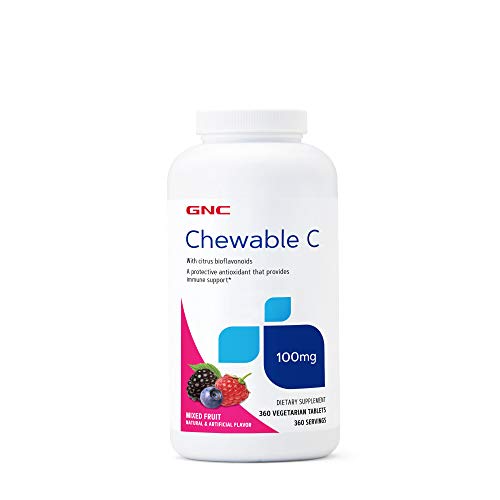 GNC Chewable C 100 MG - Chewable Mixed Fruit