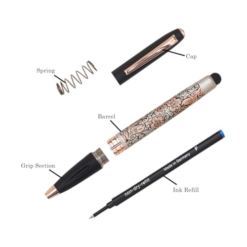 Image of Personalized Metal Pen with Blue Ink Signature Pens Customize Print Name Gift (SEND DETAIL WHATS AP 8368972096).. (Italic 035)