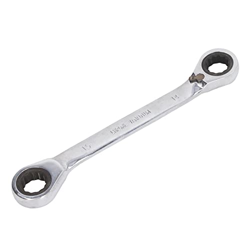 Llave de anillo de doble extremo universal cromo vanadio acero 72 diente Descarga de trinquete para el baño para el hogar escuela cocina