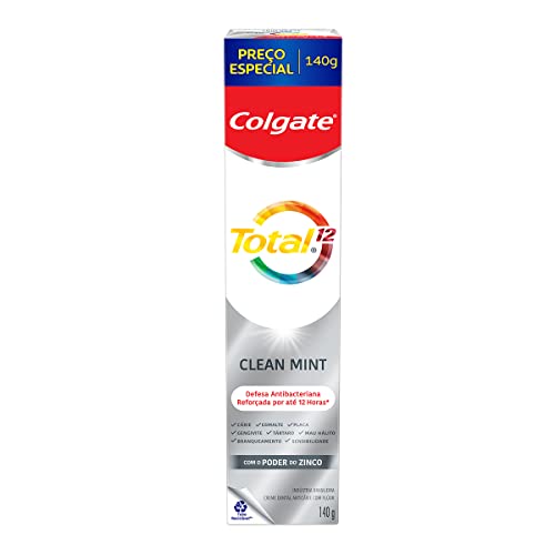 Creme Dental Colgate Total 12 Clean Mint 140g