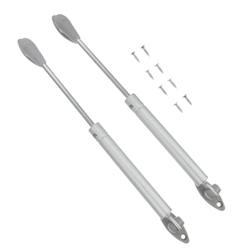 MAGICLULU Varillas Hidráulicas para Armarios de Pared 2 Piezas Soporte de Elevación Neumático y Puntal de Gas para Puertas Abatibles y Muebles de Almacenamiento